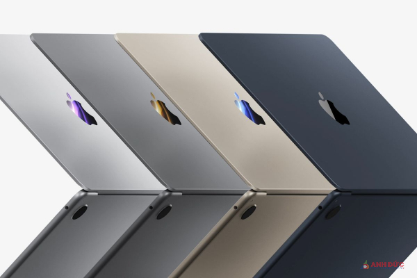 Macbook Air M2 có 4 phiên bản màu sắc sang trọng