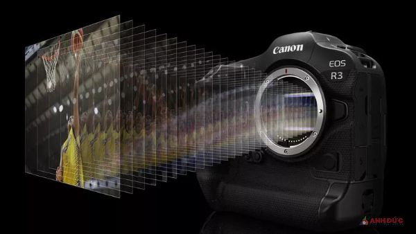 Canon EOSR R3 có thể chụp 50 tấm hình liên tục ở tốc độ 195fps
