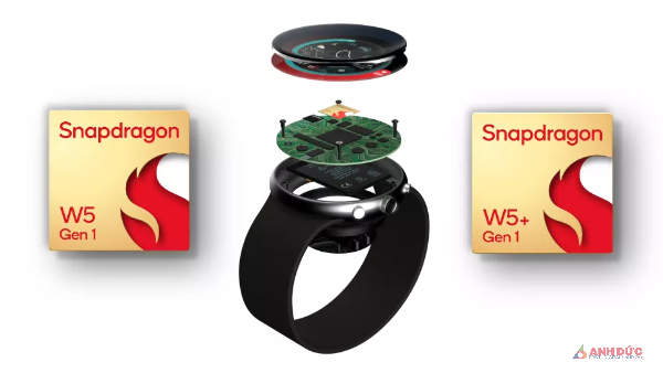 Snapdragon W5 Gen 1 - con chip mạnh mẽ cho những thiết bị đeo tay