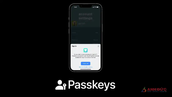 Passkey cần tương thich nhiều hơn với các website